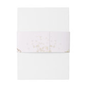 Elegant Floral Wedding Invitation Einladungsbanderole (Rückseitenbeispiel)