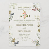 Elegant Floral Wedding Invitation – Modern CARD Einladung (Vorderseite)