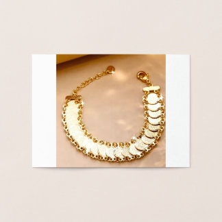 Elegant Floral Wedding RSVP Card – Customizable  Folienkarte