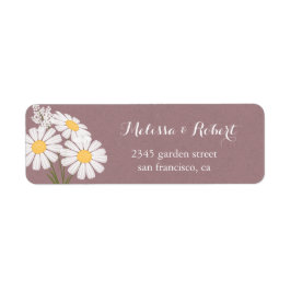 Elegant Floral White Daisies Bouquet Wedding