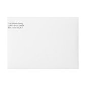 Elegant Floral White Daisies Wedding (Vorderseite)