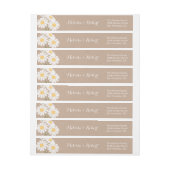 Elegant Floral White Daisies Wedding (Bogen)