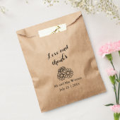 Elegant Floral White Daisies Wedding Geschenktütchen (Versiegelt)