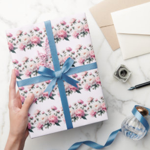 Elegant Florals Geschenkpapier