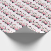 Elegant Florals Geschenkpapier (Ecke)