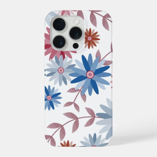 Elegant Floral's  iPhone Hülle (Rückseite)