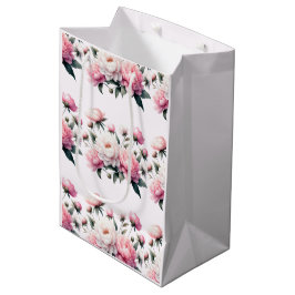 Elegant Florals Mittlere Geschenktüte