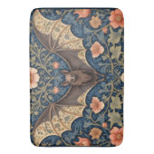 Elegant Flying Bat William Morris Inspiriert Badematte (Vorderseite Vertikal)