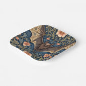 Elegant Flying Bat William Morris Inspiriert Pappteller (Gewinkelt)