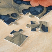 Elegant Flying Bat William Morris Inspiriert Puzzle (Seite)