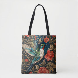 Elegant Flying Hummingbird William Morris Inspirie Tasche