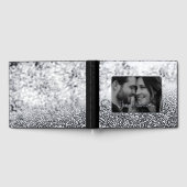 Elegant Foil Gästebuch Guestbook Textured (Voll)