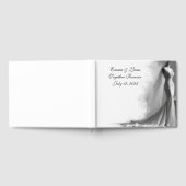 Elegant Foil Guestbook – Romantic Wedding  Gästebuch (Voll)