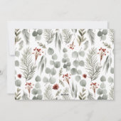 Elegant Foliage Greenerity 3 Foto Weihnachten (Rückseite)