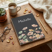 Elegant foliage rustic botanical watercolour Planer