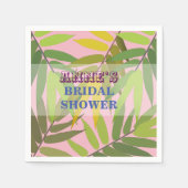 Elegant Foliage Serviette (Vorderseite)