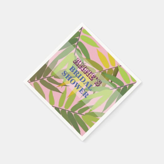 Elegant Foliage Serviette (Ecke)