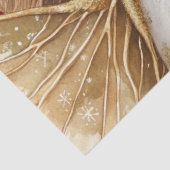 Elegant Forestcore Holiday Fairy Holiday Seidenpapier (Ausschnitt)