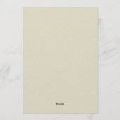 Elegant Formal Christmas Party Invitation | Luxury Einladung (Rückseite)