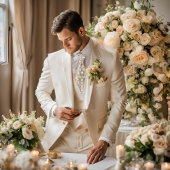 Elegant Formal Necktie Krawatte