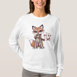 Elegant Fox 50. Geburtstagsparty | 50 T-Shirt