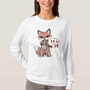 Elegant Fox 50. Geburtstagsparty   50 T-Shirt