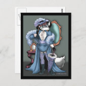 Elegant Fox Postcard Postkarte (Vorne/Hinten)