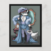 Elegant Fox Postcard Postkarte (Vorderseite)
