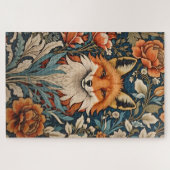 Elegant Fox William Morris Inspiriert Puzzle (Horizontal)