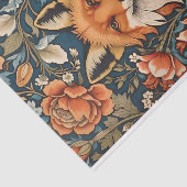 Elegant Fox William Morris Inspiriert Seidenpapier (Ausschnitt)