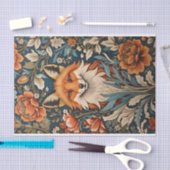 Elegant Fox William Morris Inspiriert Seidenpapier (Handwerk)
