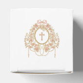Elegant Frame Holy Cross Baptism Cube Geschenkschachtel (Oben)