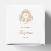 Elegant Frame Holy Cross Baptism Heart Geschenkschachtel (Oben)