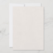 Elegant French Vintage Chateau Wedding Save The Date (Rückseite)