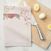 Elegant Friendsgiving Entertainment Geschirrtuch (Viertel Falte)