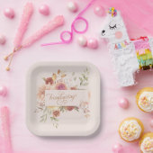 Elegant Friendsgiving Entertainment Pappteller (Party)