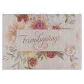 Elegant Friendsgiving Entertainment Schneidebrett (Vorderseite)