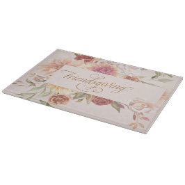 Elegant Friendsgiving Entertainment Schneidebrett