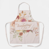 Elegant Friendsgiving Entertainment Schürze (Vorderseite)