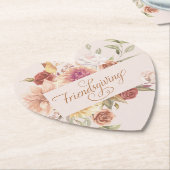 Elegant Friendsgiving Entertainment Untersetzer (angewinkelt)