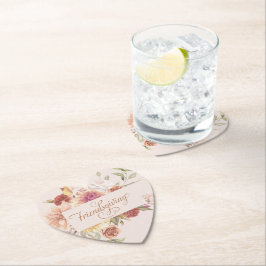 Elegant Friendsgiving Entertainment Untersetzer