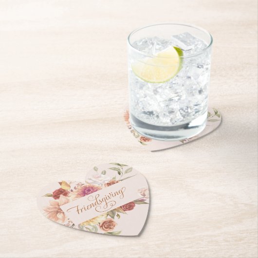 Elegant Friendsgiving Entertainment Untersetzer (Vor Ort)