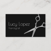 Elegant-Friseursalon Visitenkarte (Vorderseite)
