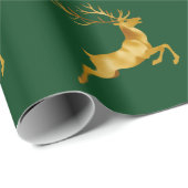 Elegant Frohe Weihnachts-Weihnachtsfeiertage Geschenkpapier (Rolleneckpunkt)