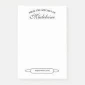 Elegant From the kitchen of Post-it Notes Klebezettel (Vorderseite)