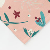 Elegant frorink fleecedecke (Ecke)