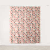 Elegant frorink wandteppich (Vorderseite)