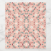 Elegant frorink weinetikett (Einzelnes Label)