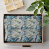 Elegant Frozen Landscape Holiday Seidenpapier (Geschenk)