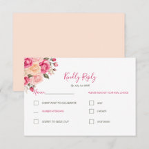 Elegant Fucia Pink und Elfenbeinküste Rose Hochzei